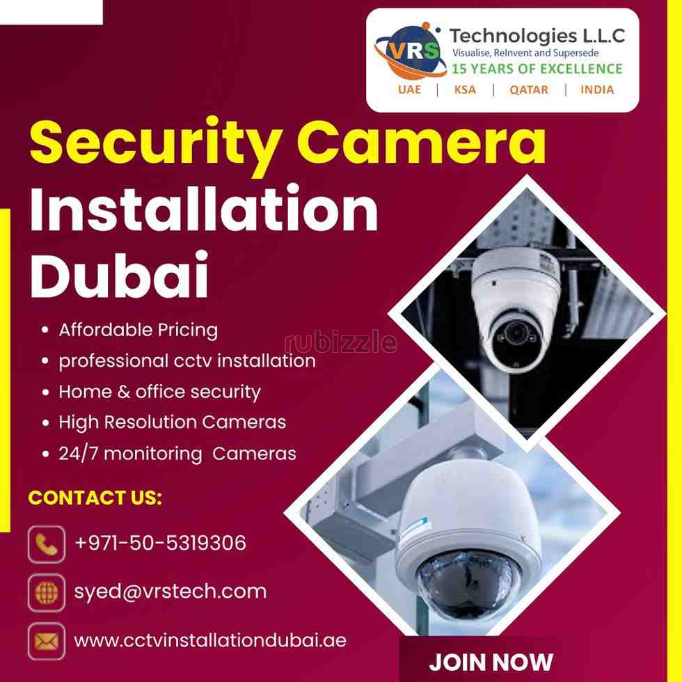 Want AI Powered Security Camera Installation Dubai Now?