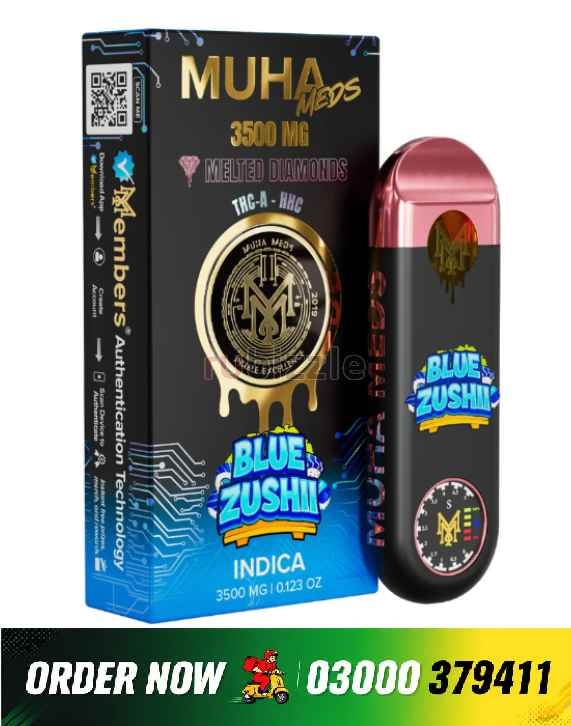 Muha Meds Melted Diamonds THC-A New Gen 3 Vaporizer – 3500mg In Pakist