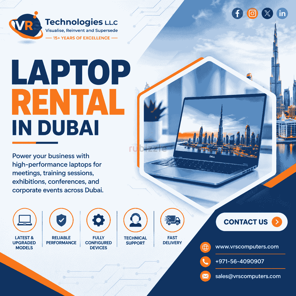 Corporate Laptop Rental Dubai for Product Launches and Roadshows
