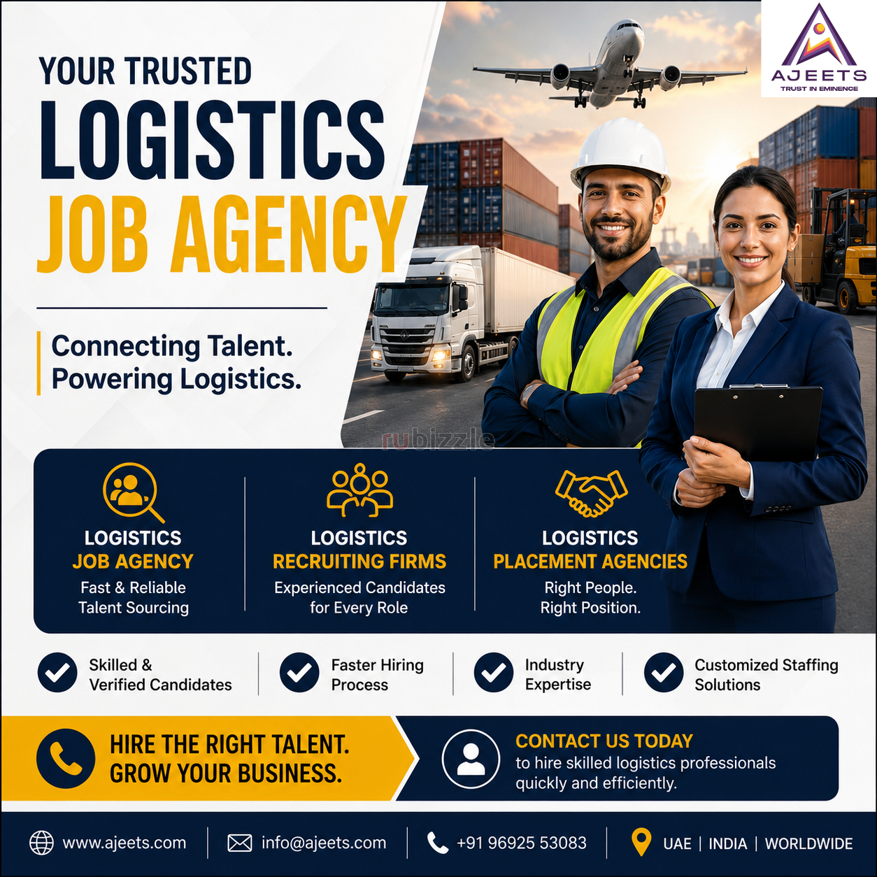 Hire Skilled Logistics Professionals in UAE with a Trusted Logistics J