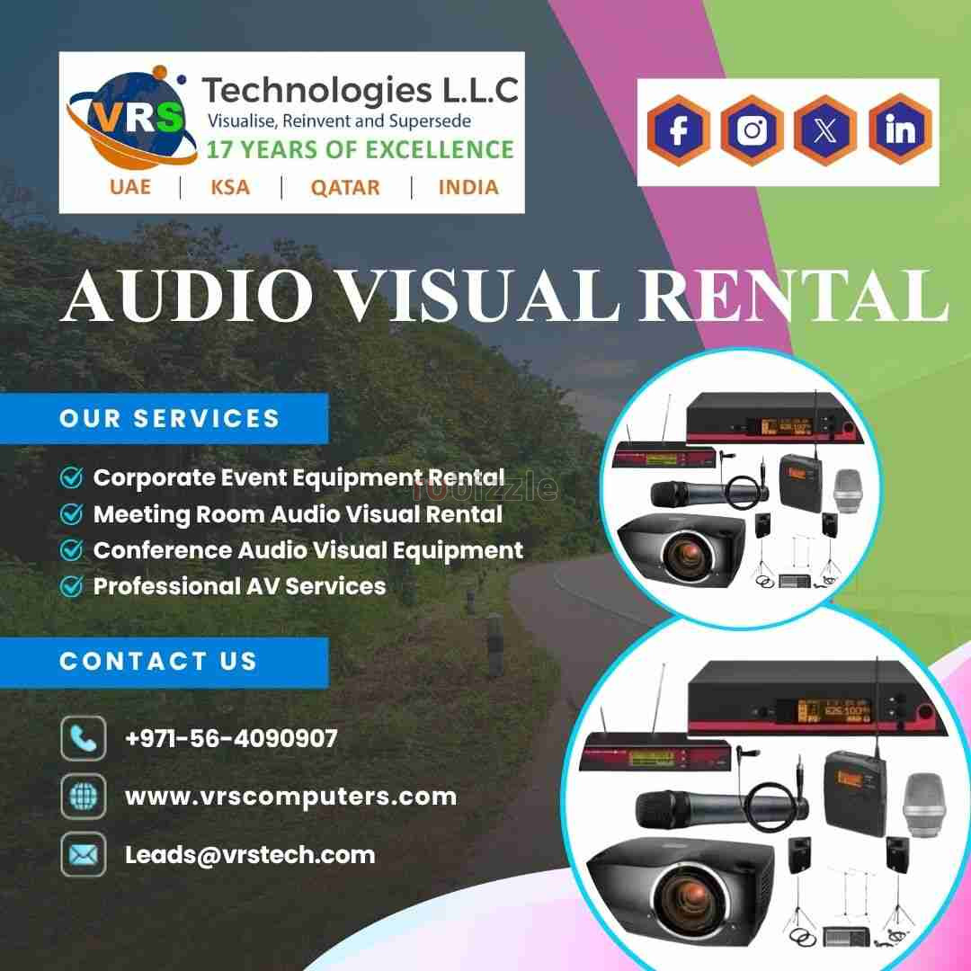 Why Choose Audio Visual Rental for Corporate Meetings?