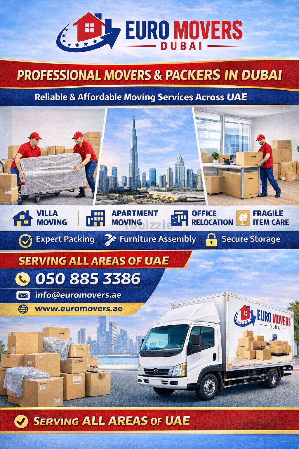 Movers and Packers in Dubai