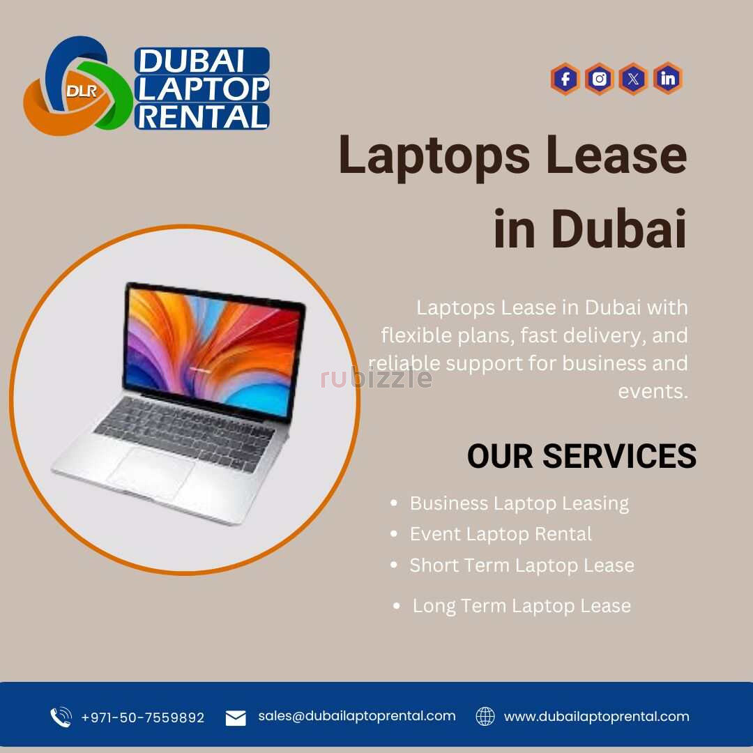 Why Choose Laptops Lease in Dubai Services?