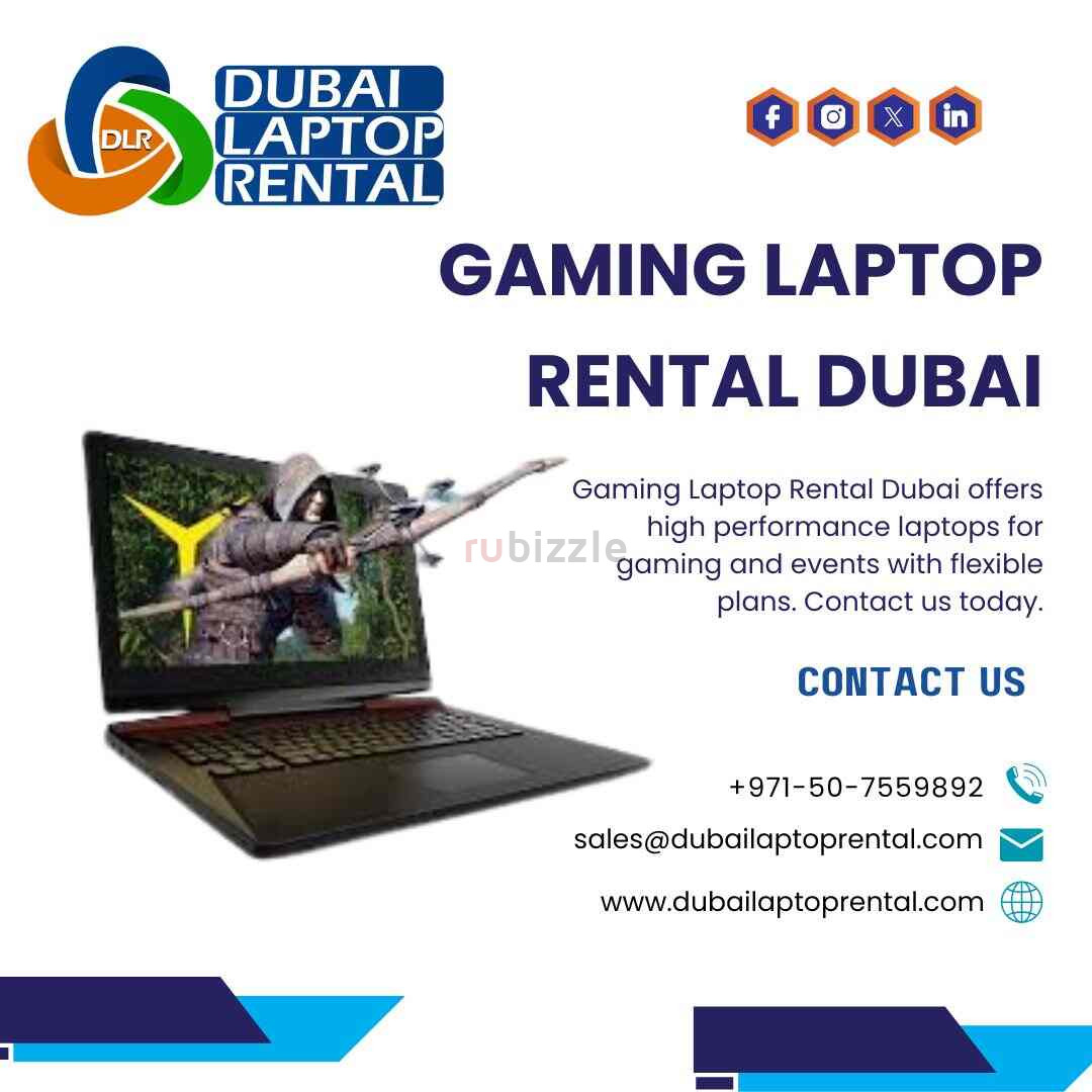 Why Choose Gaming Laptop Rental Dubai Services?