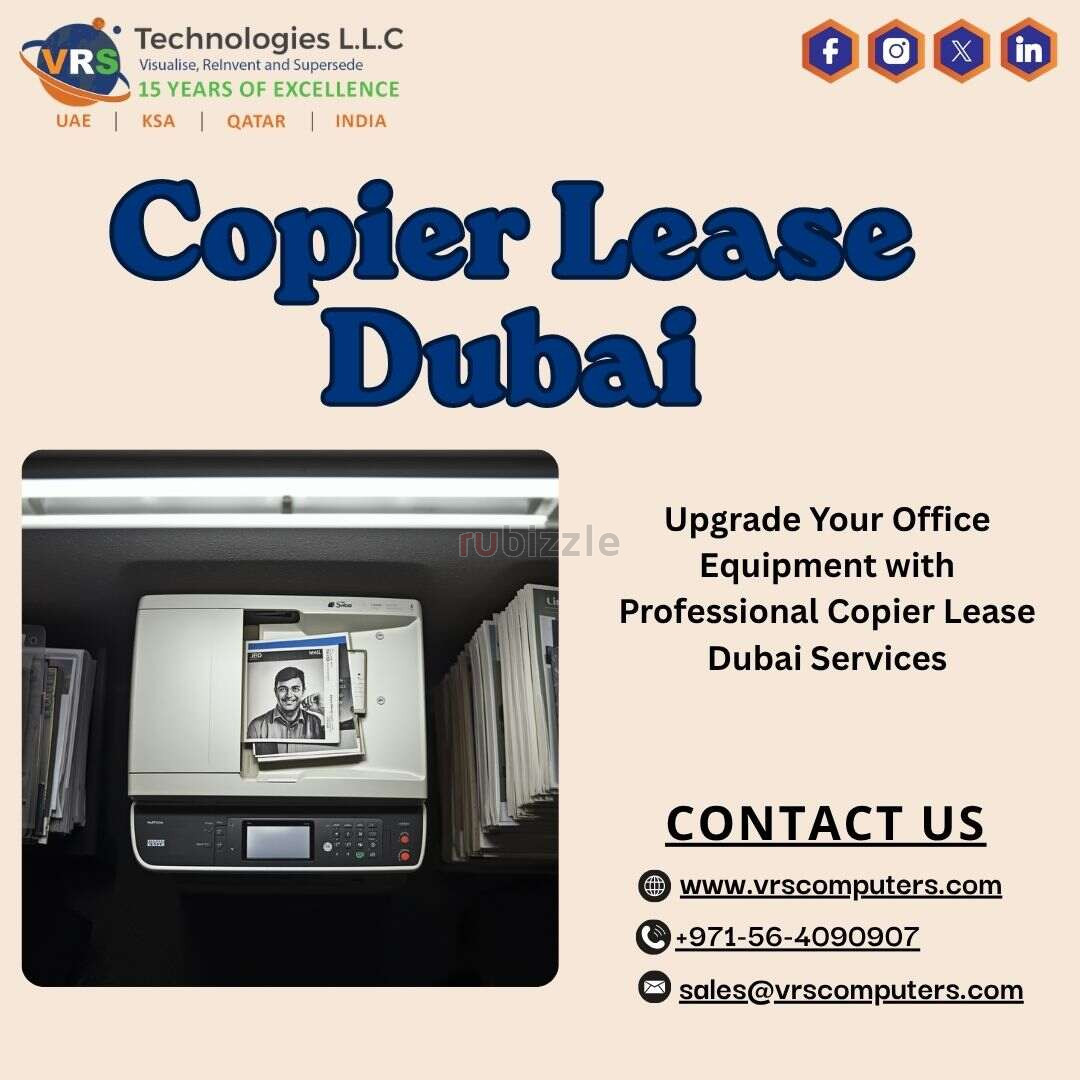 Affordable Copier Lease Dubai Business?