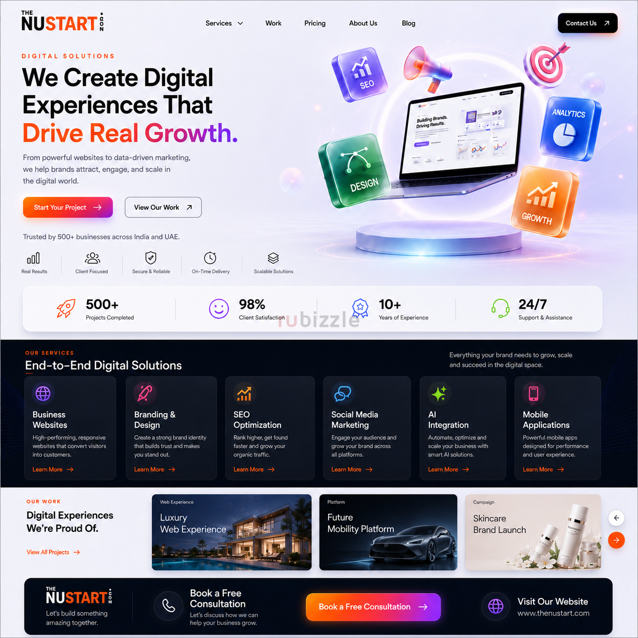 Website, SEO and Digital Marketing Services