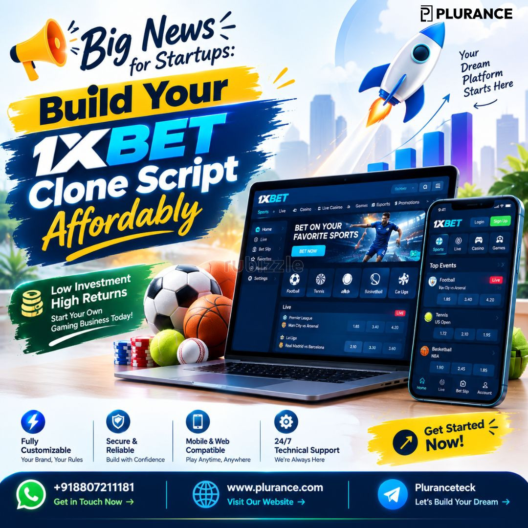 A Big Opportunity for Startups: Affordable 1xBet Clone Script