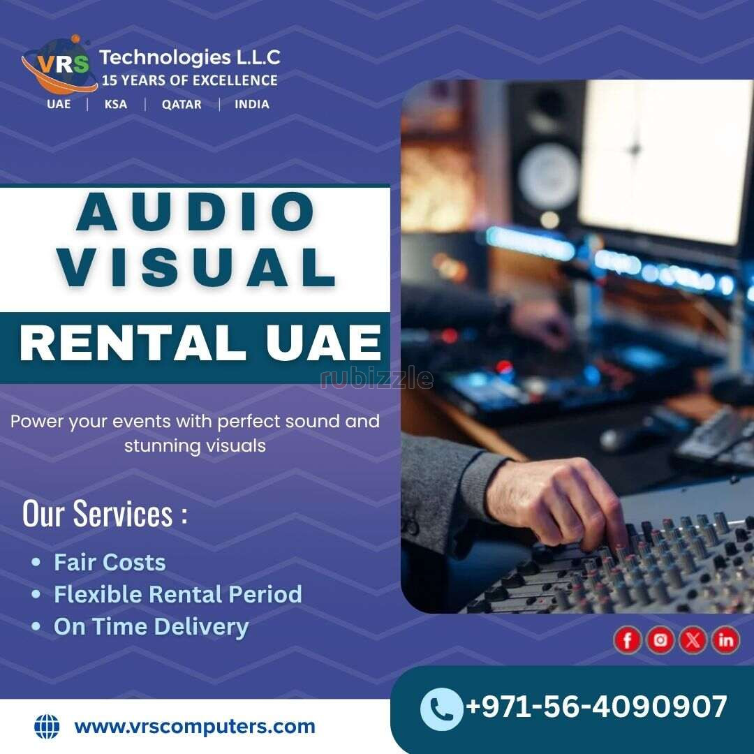 Affordable Audio Visual Rental in Dubai & All UAE Emirates