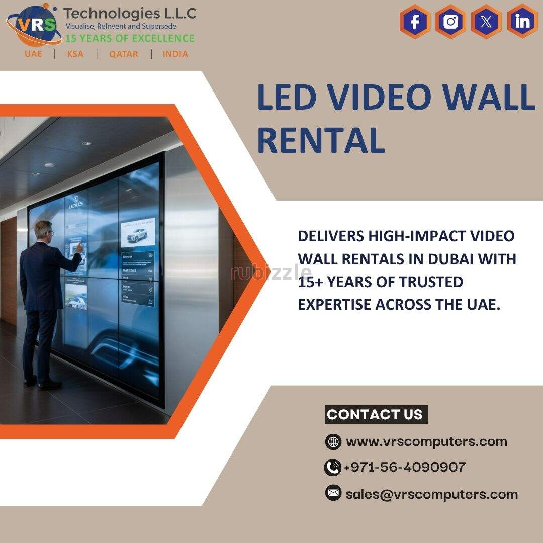 Reliable LED Video Wall Rental Today?