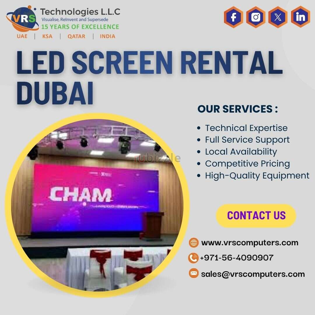 Ready for Led Screen Rental Dubai Concerts?