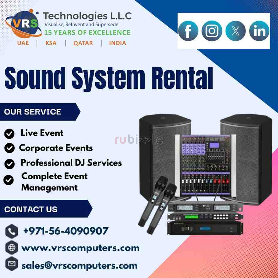 How Does Sound System Rental Ensure Crystal-Clear Audio?