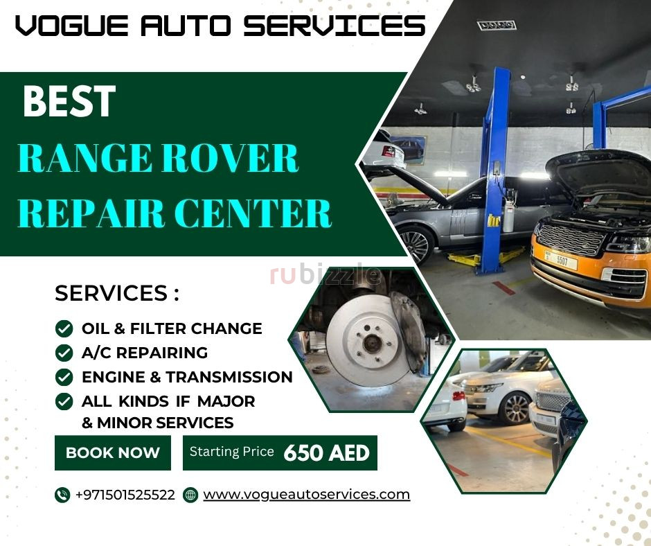 VOGUE AUTO SERVICES - Best Range Rover Repair Center in UAE