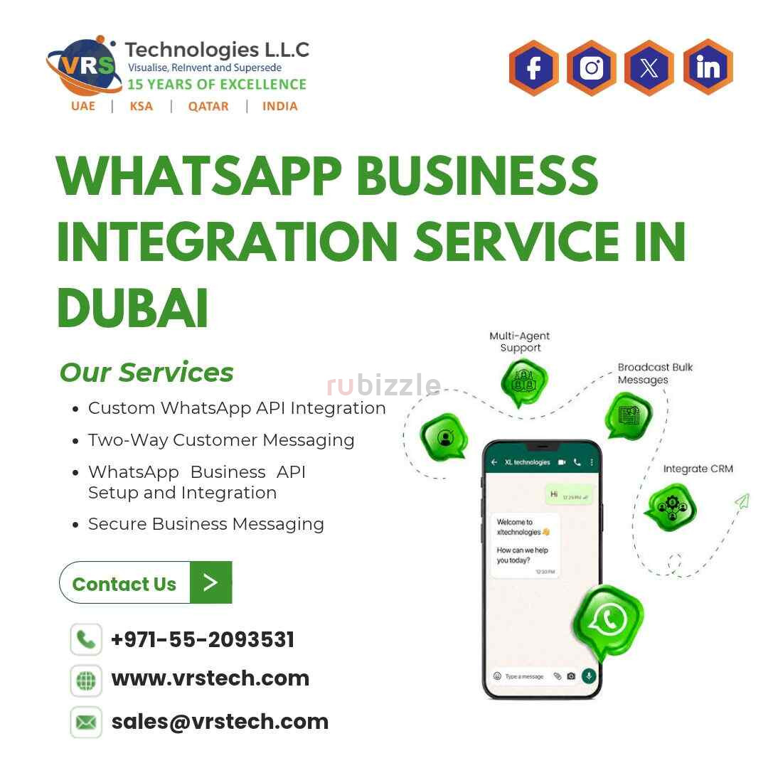 WhatsApp Business Integration in Dubai for Better Support