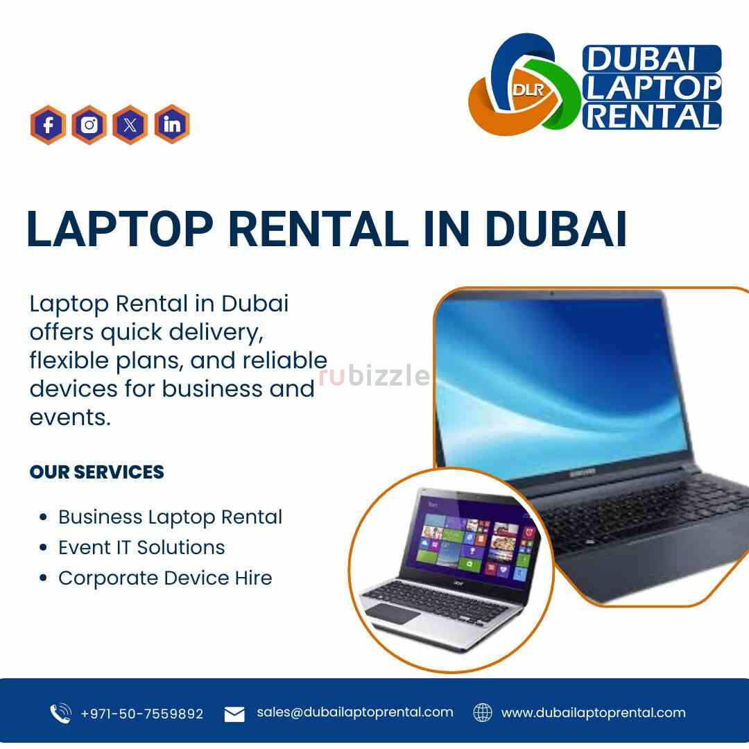 Who Provides Laptop Rental in Dubai Fast?