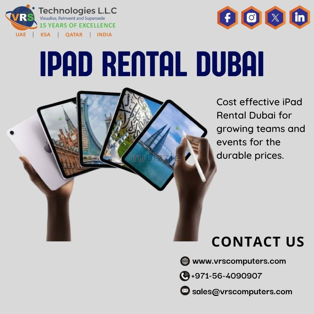 Best iPad Rental Dubai Trade Show Stands?