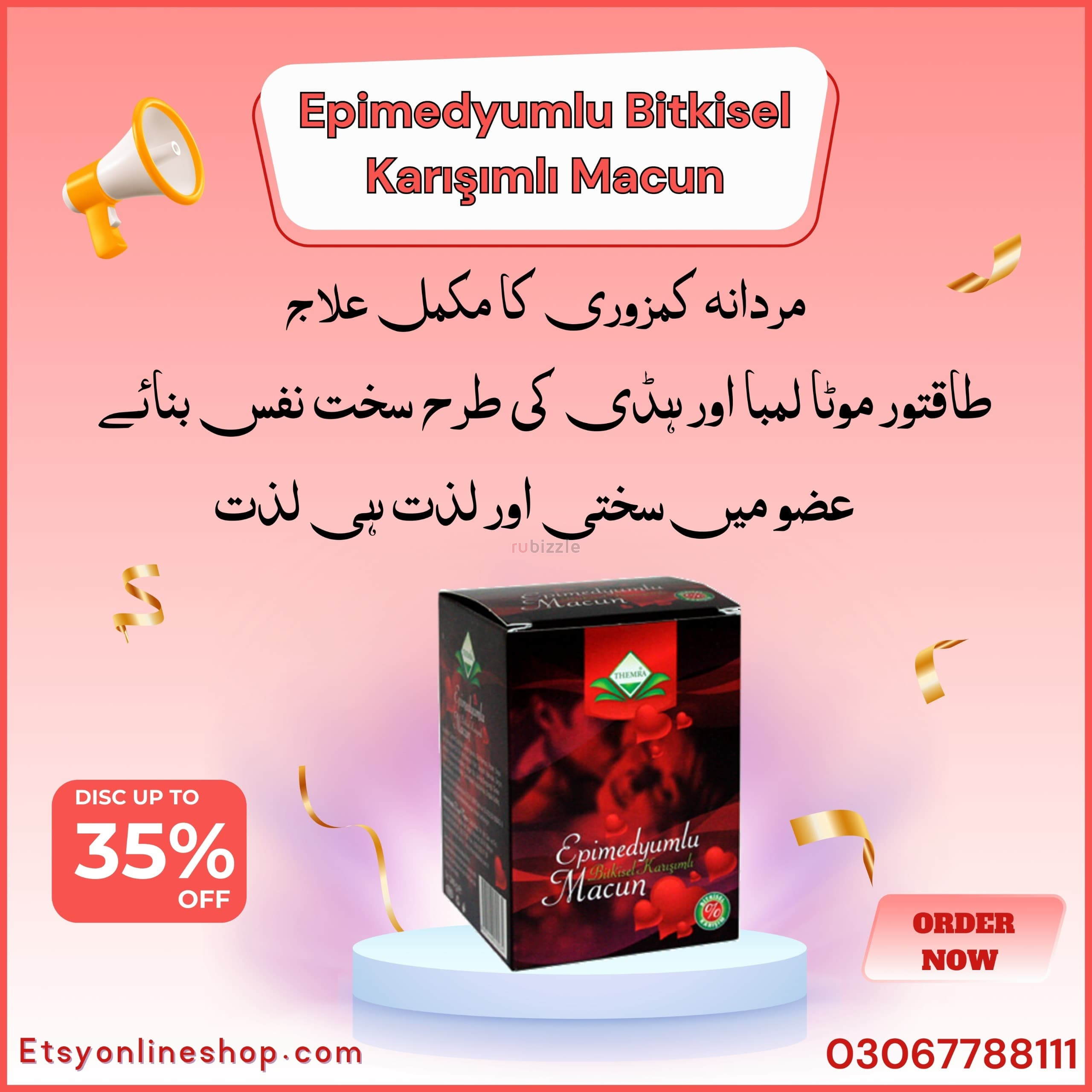 Epimedyumlu Macun in Karachi - 03067788111