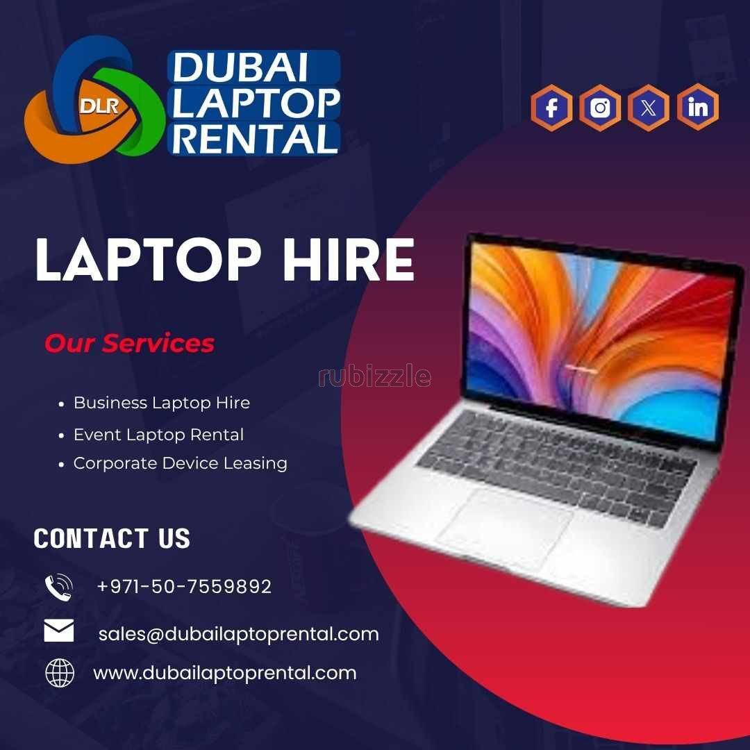 Where Can You Find Laptop Hire in UAE Today?