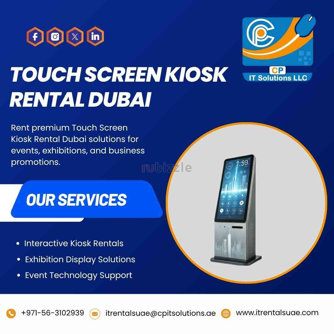 Why Choose Touch Screen Kiosk Rental Services Dubai?