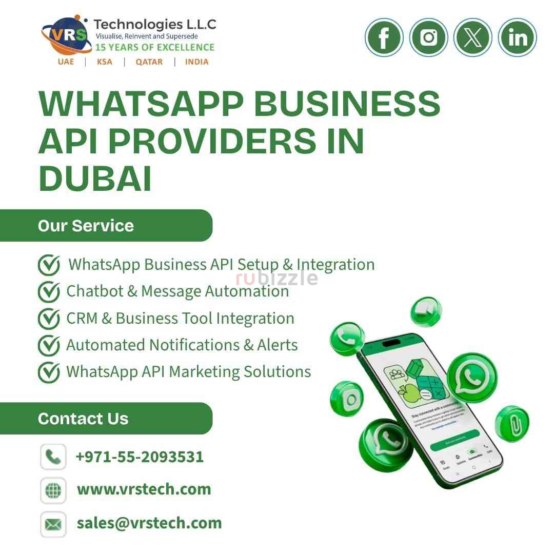 Connect with Customers via WhatsApp Business API in Dubai