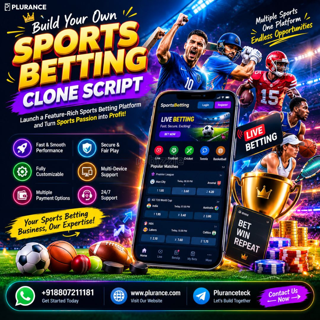 2027 Is Your Time to Launch a Sports Betting Clone Script