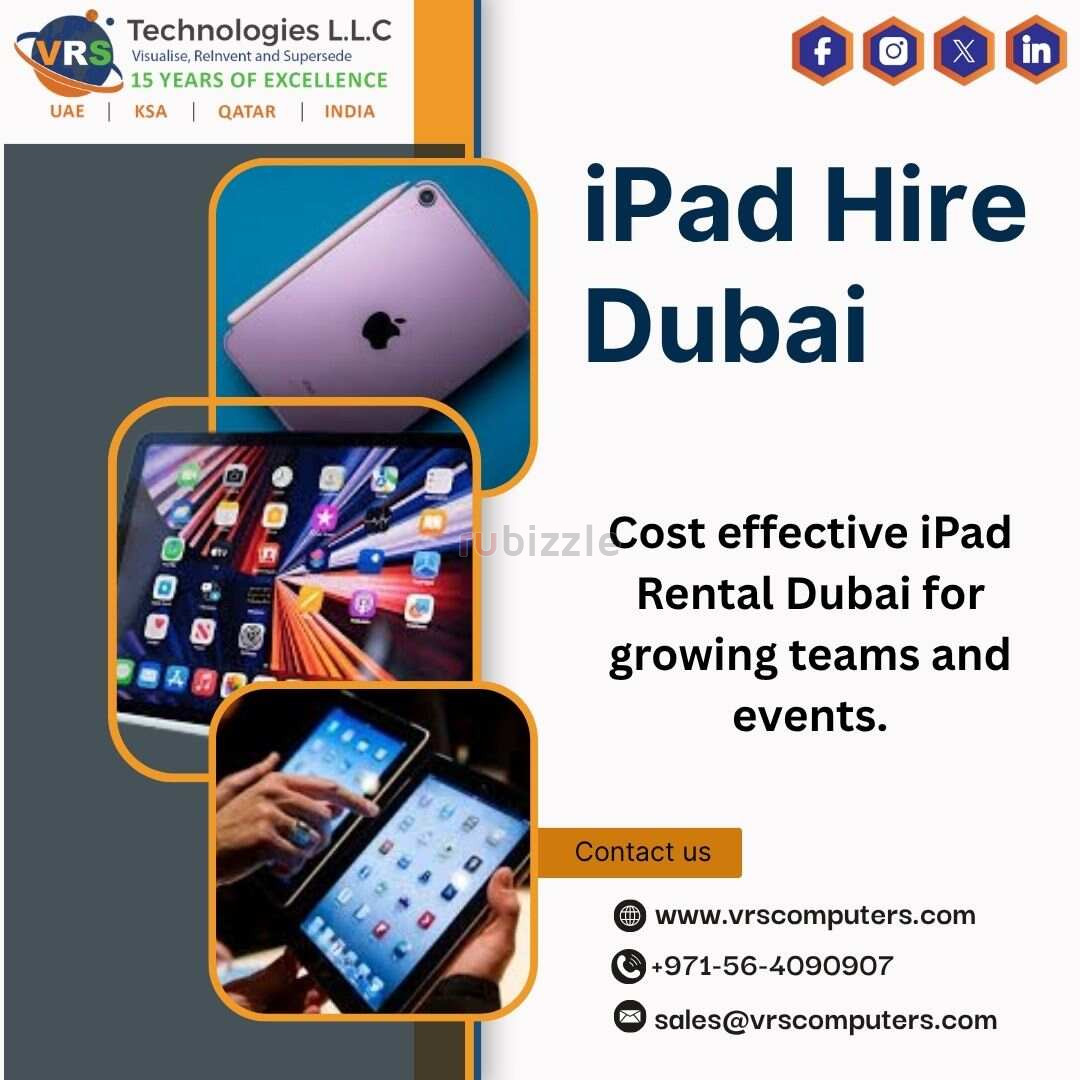 Best iPad Hire Dubai for Patient Check In?