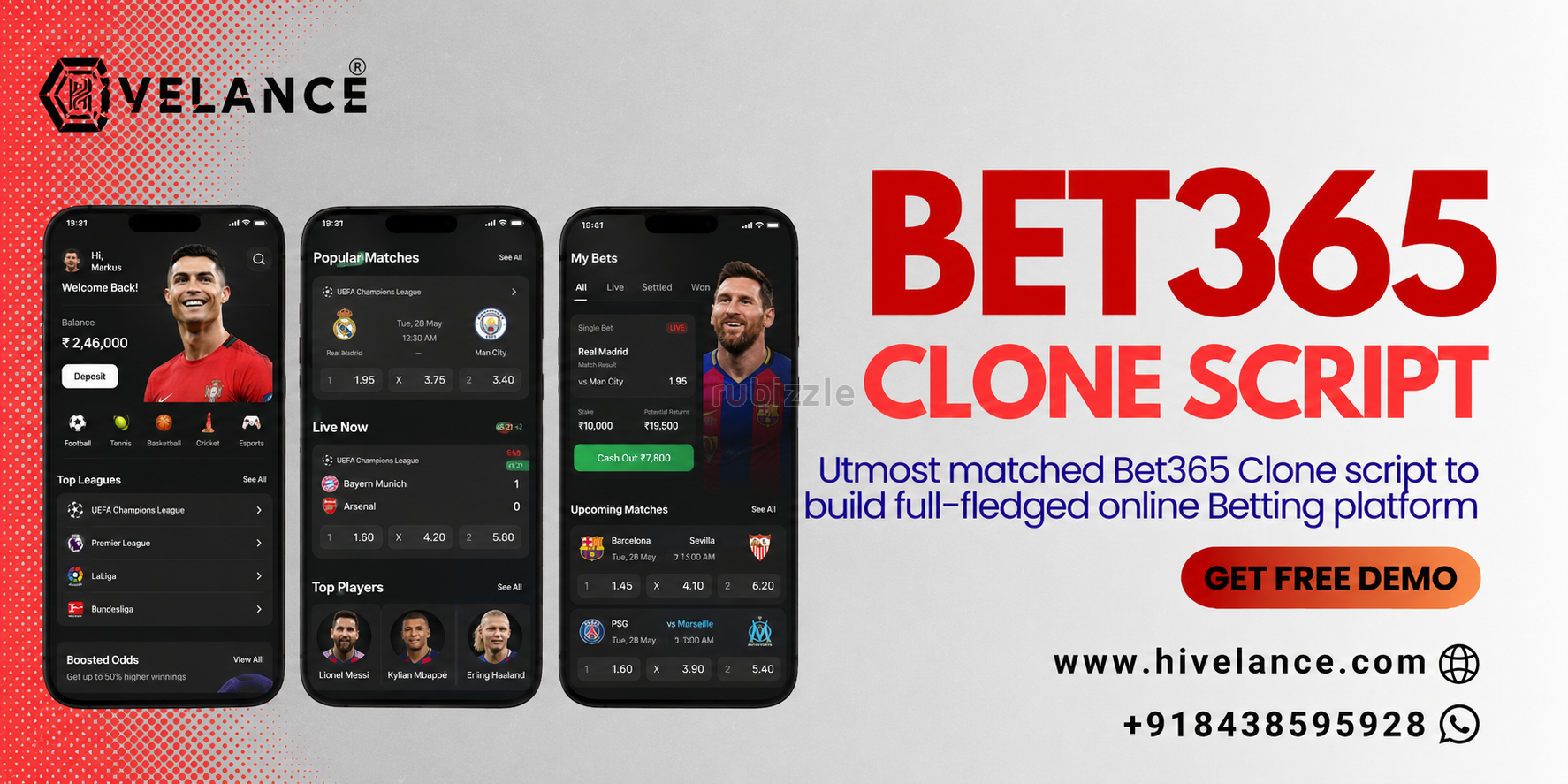 Launch Your Own Sportsbook Fast — Bet365 Clone Script