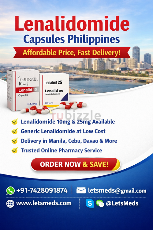 Best Price Lenalidomide 25mg Capsules in Philippines
