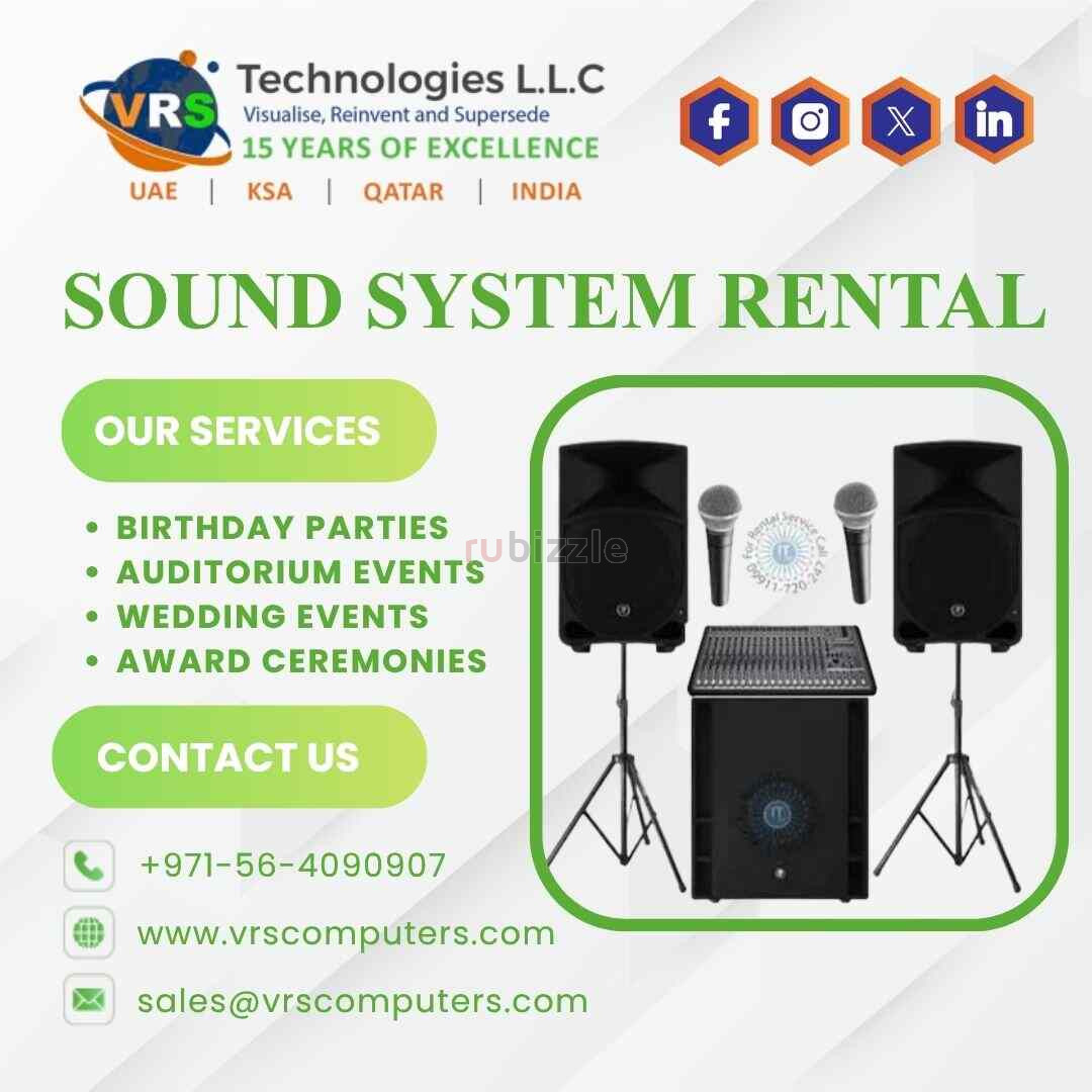 How Does Sound System Rental Improve Live Programs?