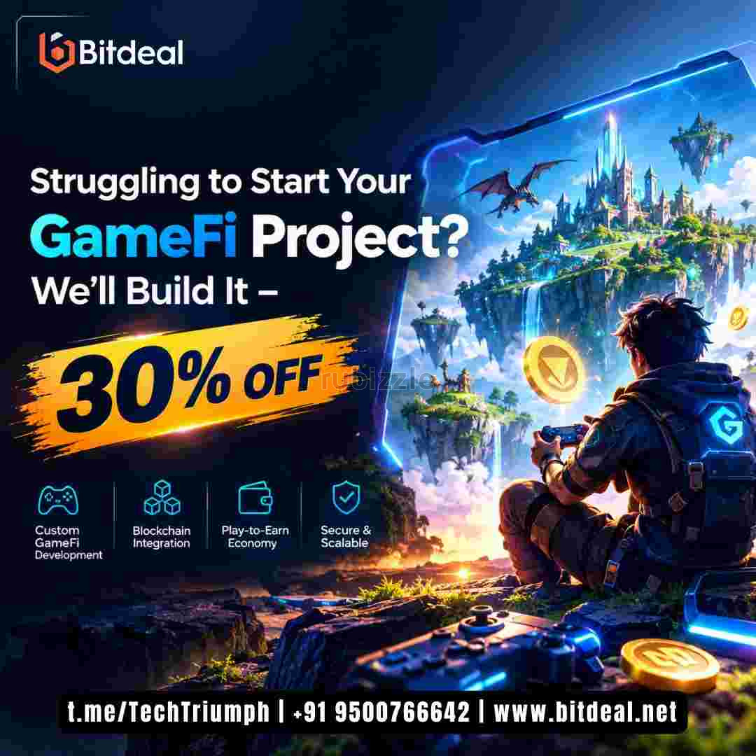 Struggling to Start Your GameFi Project? We'll Build It – 30% OFF