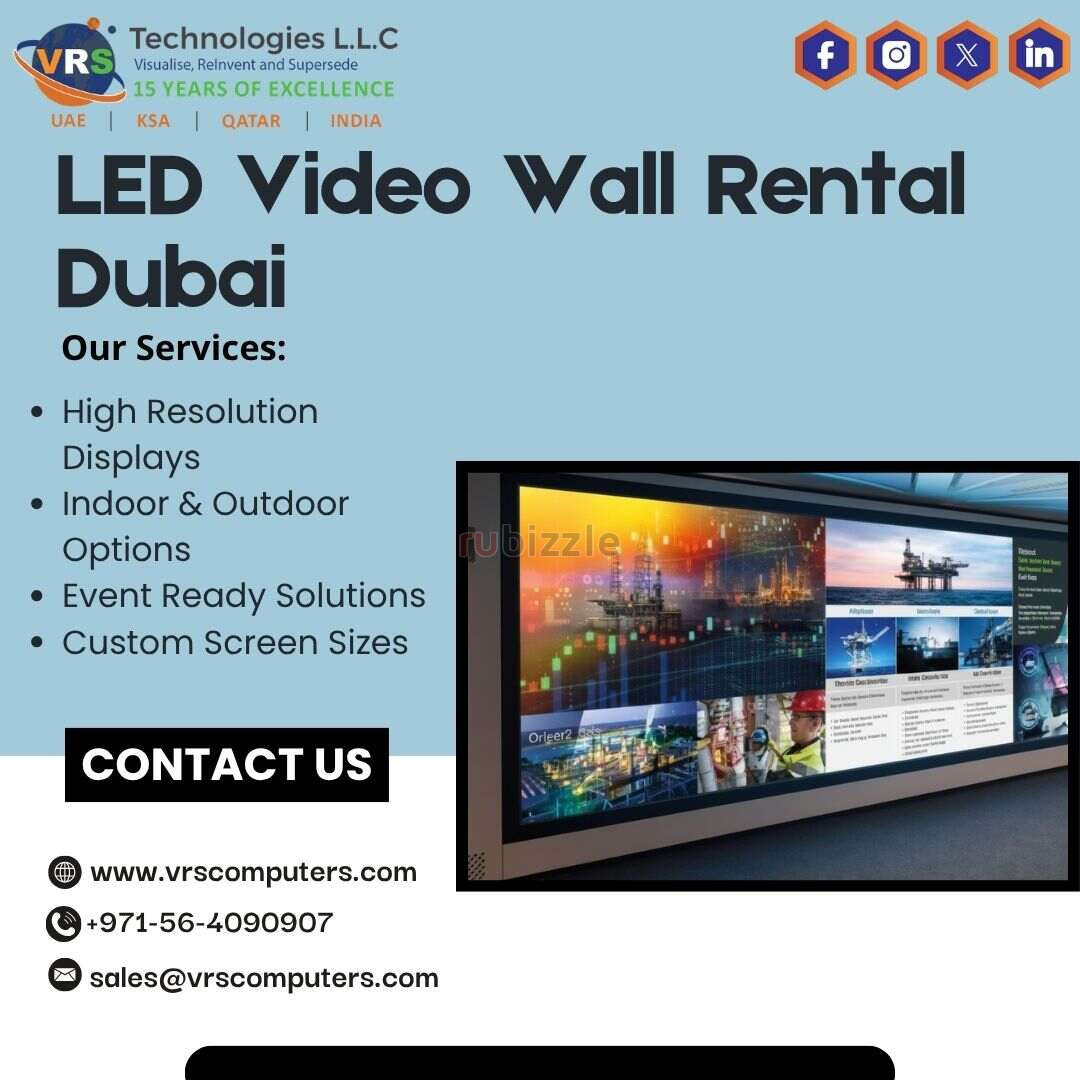 Cheap LED Video Wall Rental Dubai?
