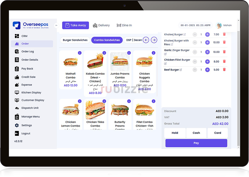 Restaurant pos System |Overseepos