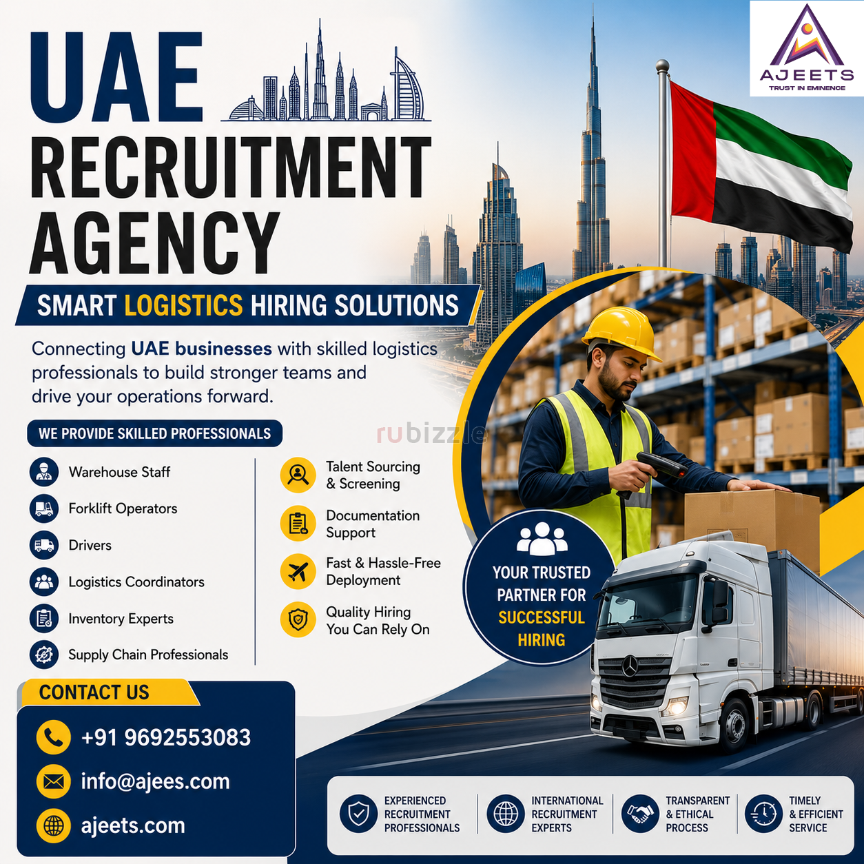 UAE Recruitment Agency – Smart Logistics Hiring Solutions