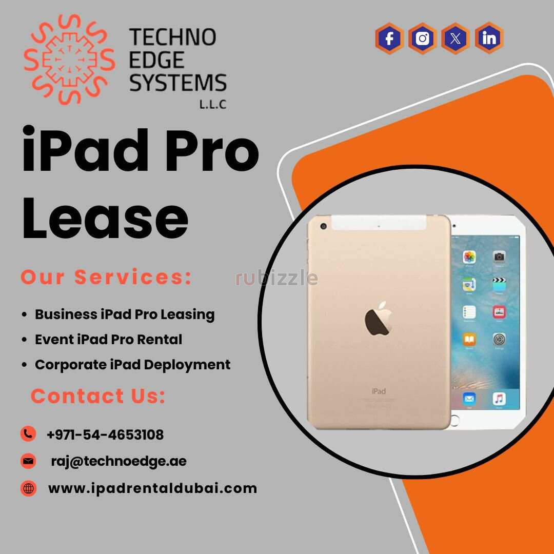 What Are the Benefits of iPad Pro Lease Today?