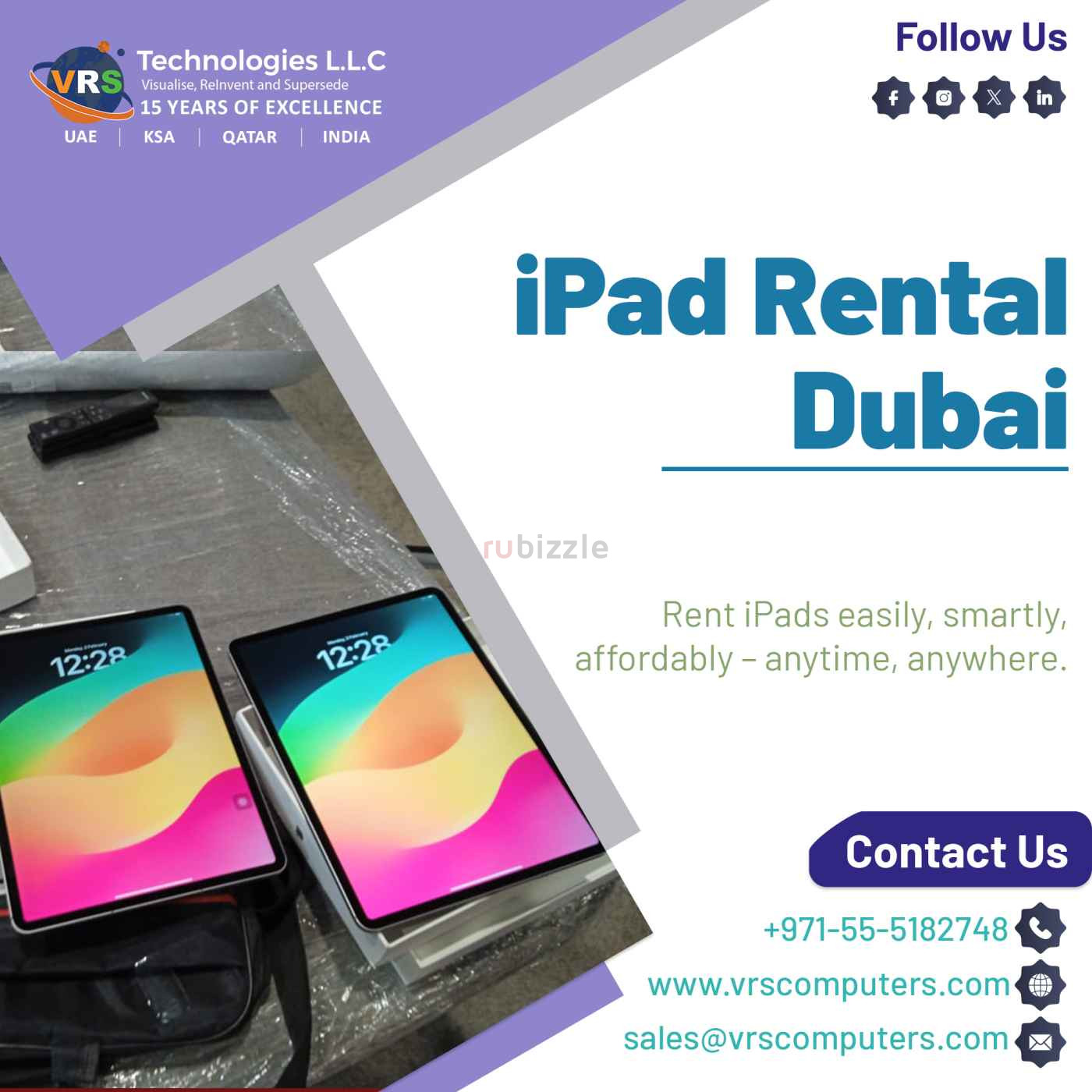 iPad Rental at Affordable Cost for Events in UAE