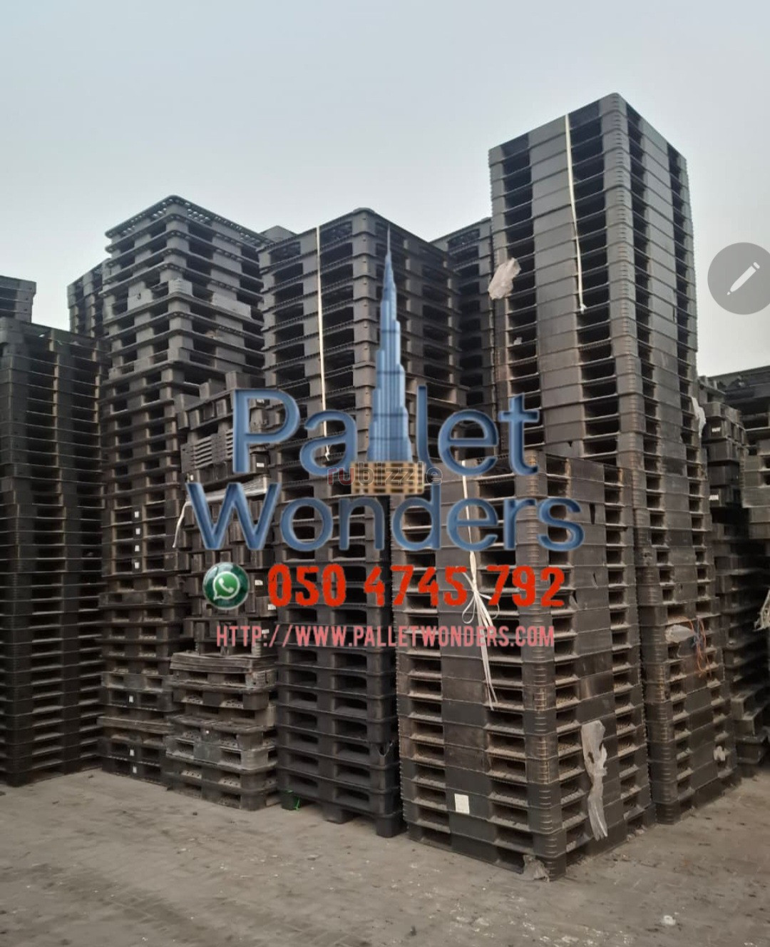 pallets 0507330544 used