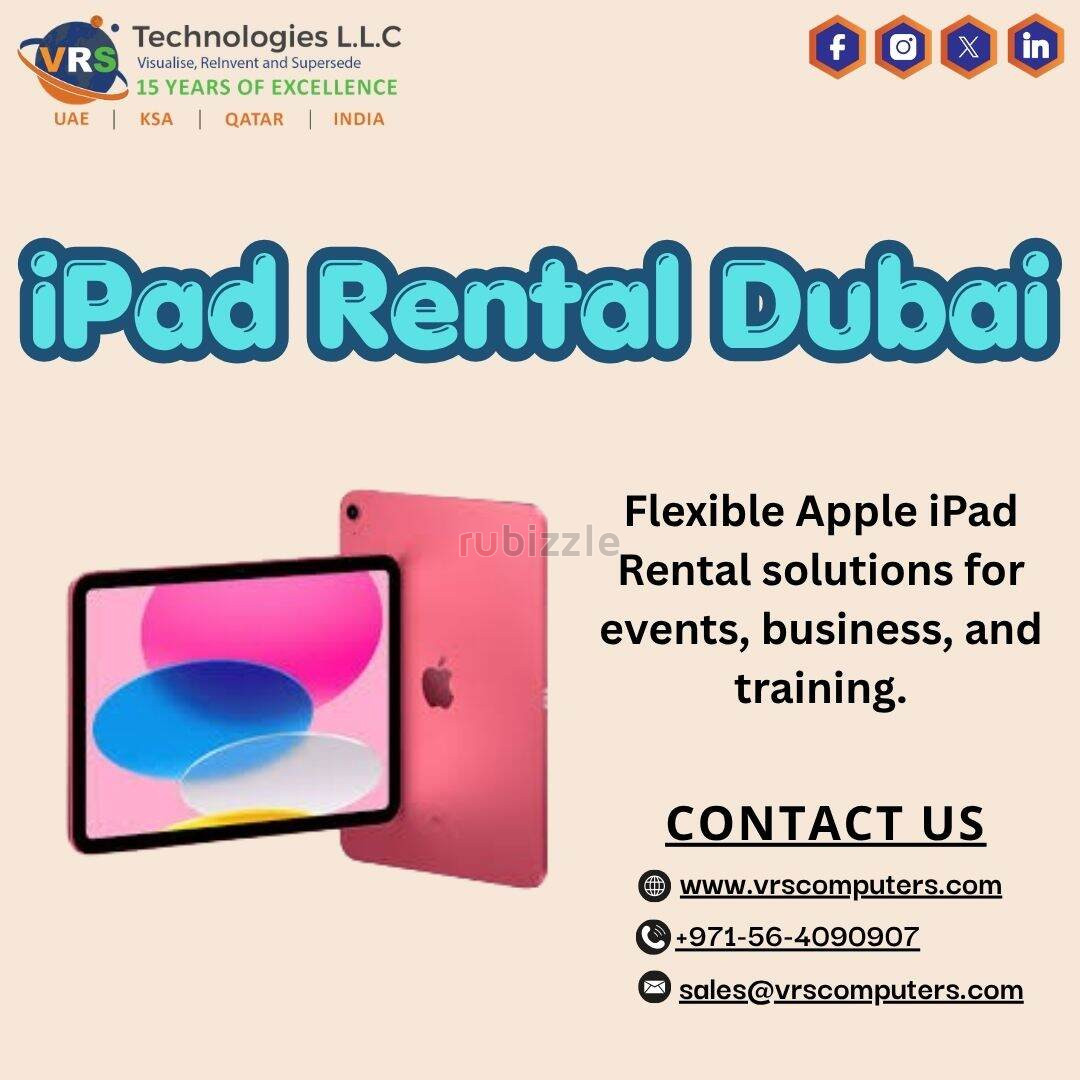 Easy iPad Rental Dubai Short Term?
