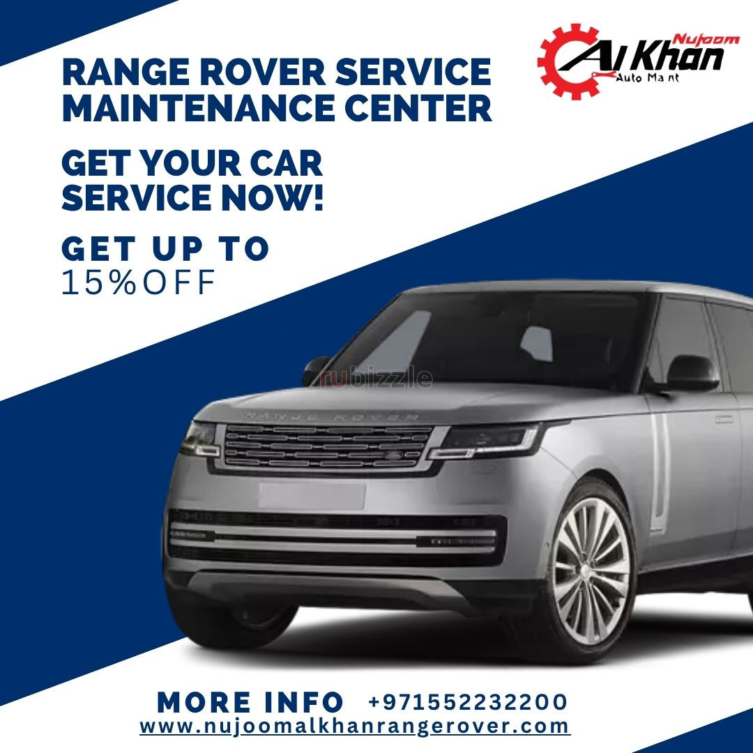 Range Rover Service Maintenance Center in Sharjah - Get Up To 15% OFF
