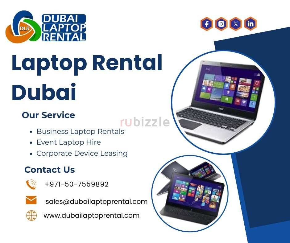 What Are the Benefits of Laptop Rental Dubai?