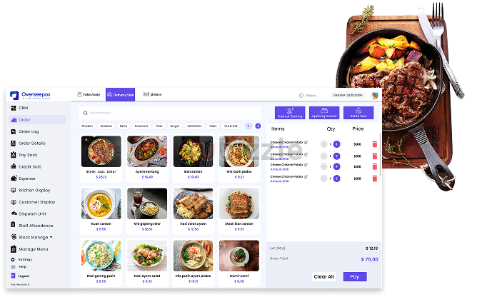 Restaurant ERP Software Uae | Overseepos