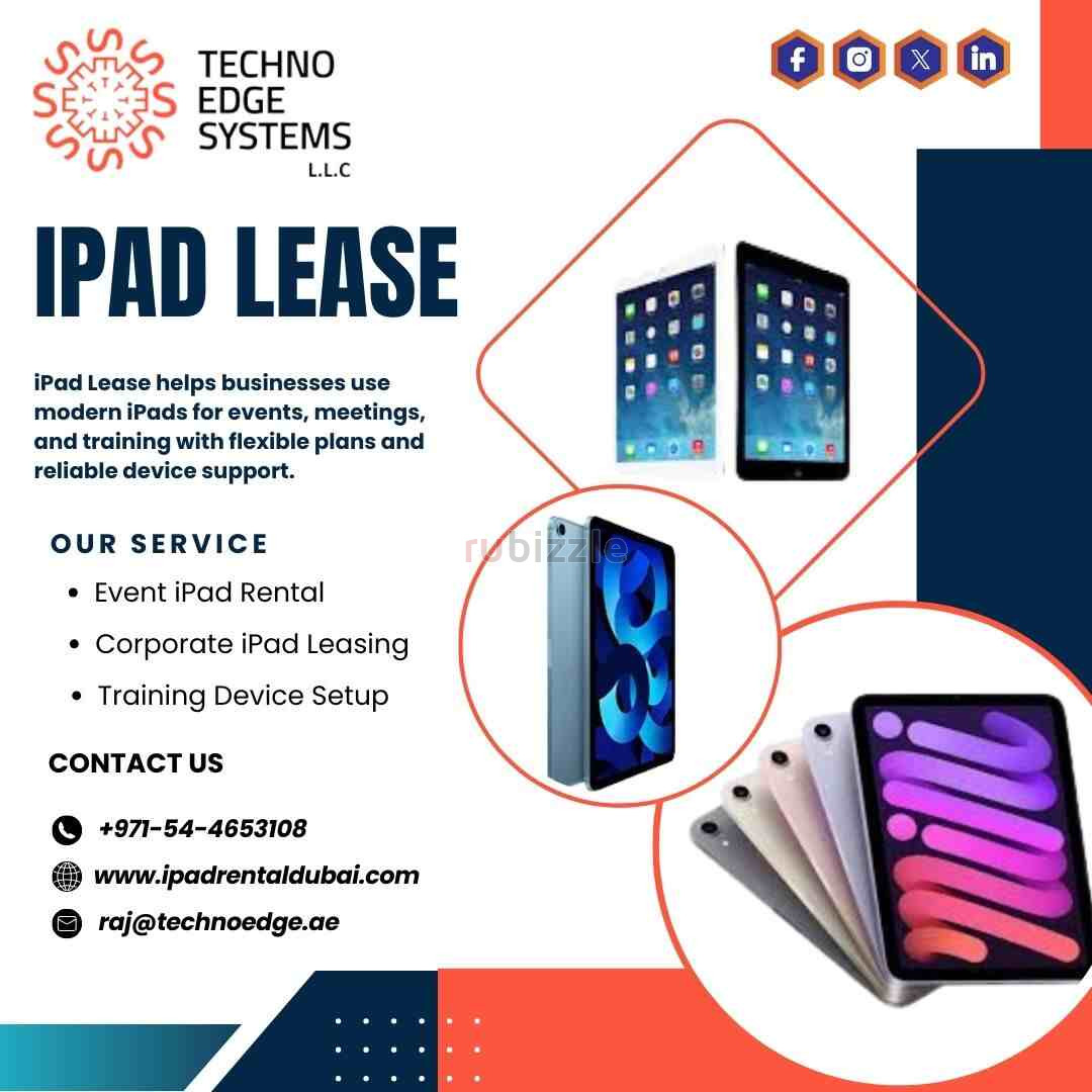 Why Choose Secure iPad Lease Services in Dubai?
