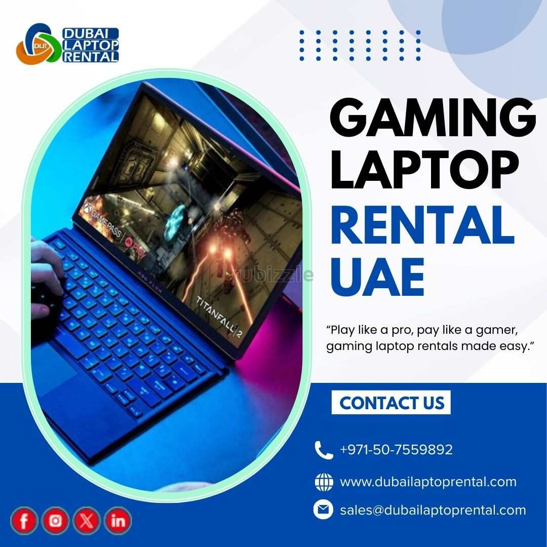 Affordable Gaming Laptop Rental Dubai – Short & Long Term