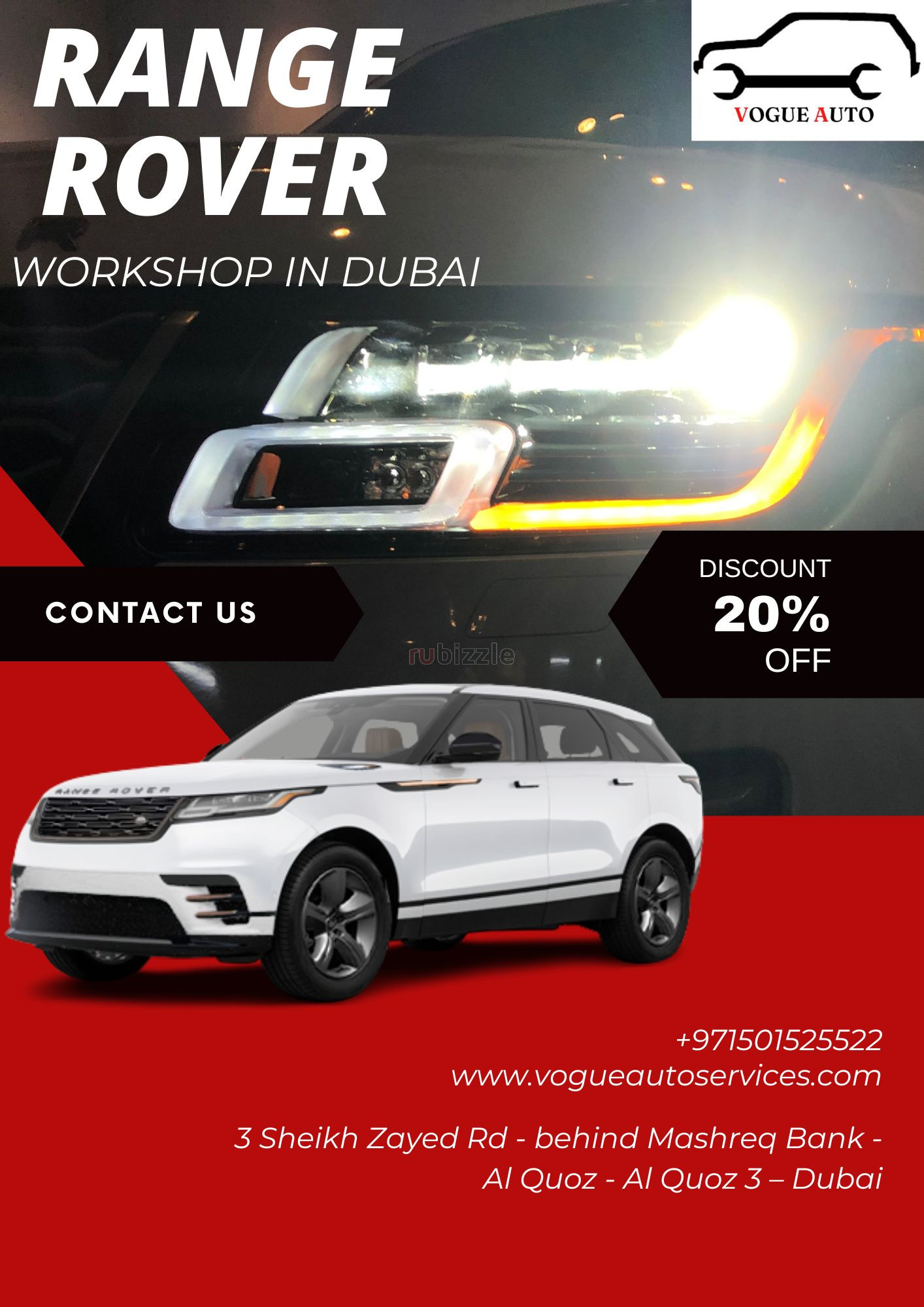 Luxury car workshop Vogue Auto Service