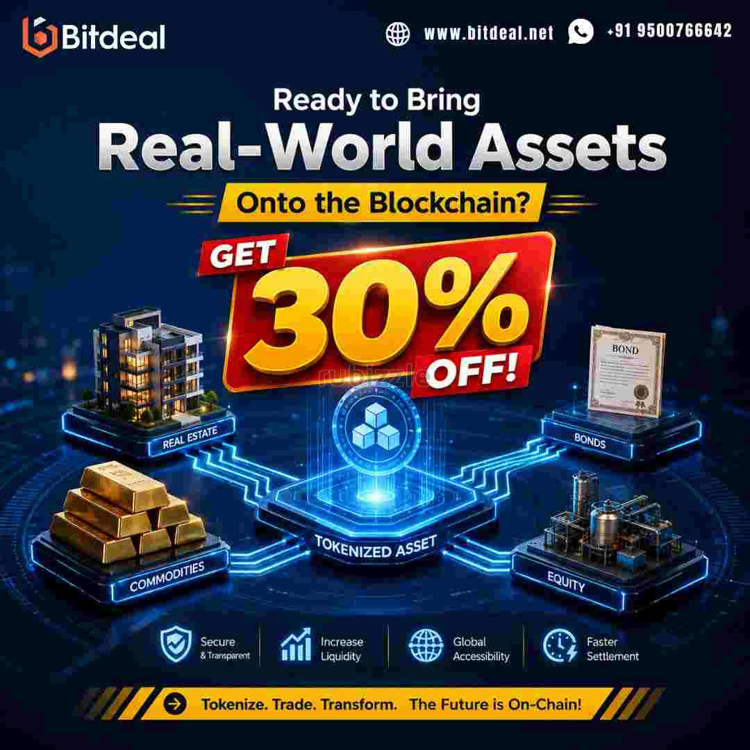Ready to Bring Real-World Assets Onto the Blockchain? Get 30% OFF!