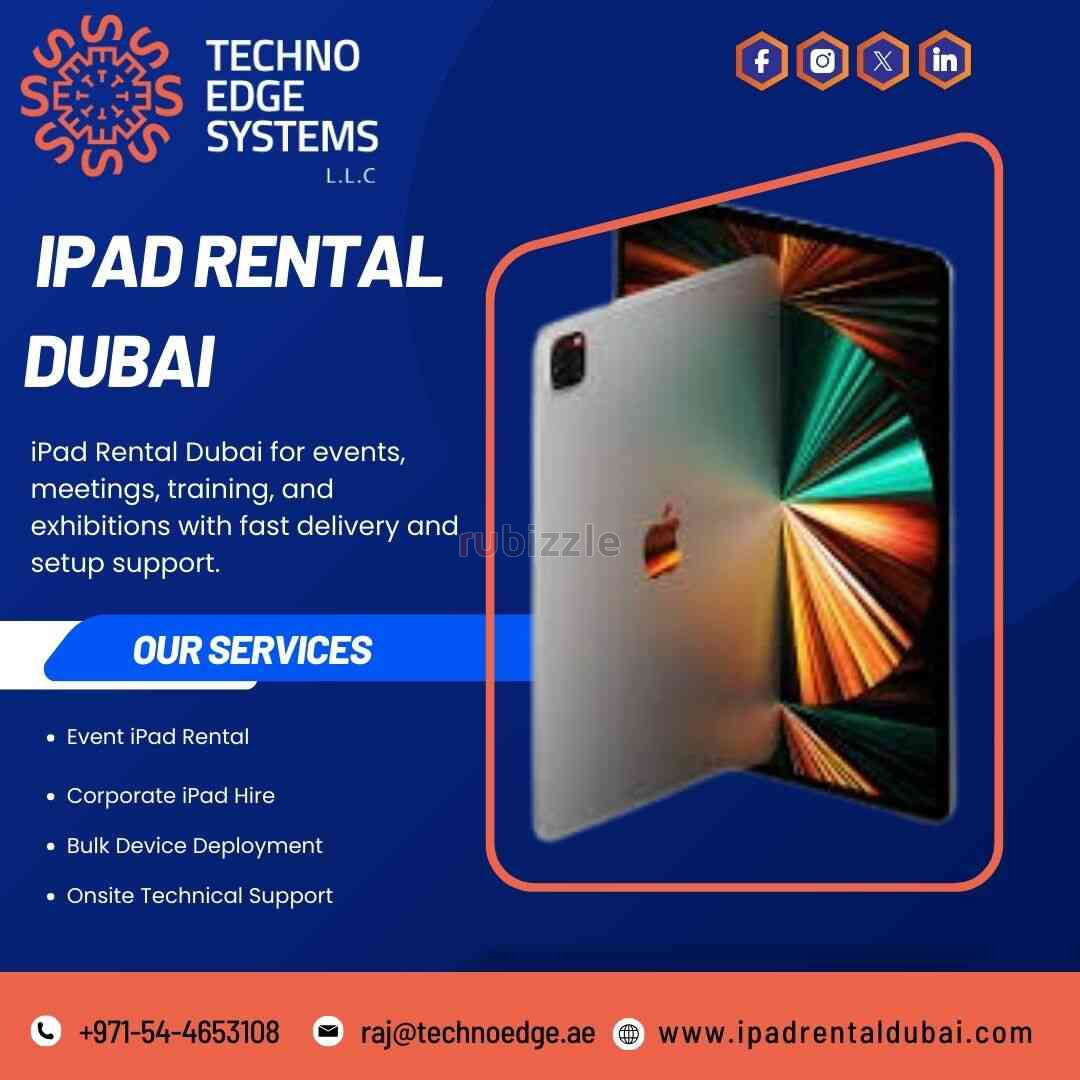 How Can iPad Rental Dubai Boost Productivity?