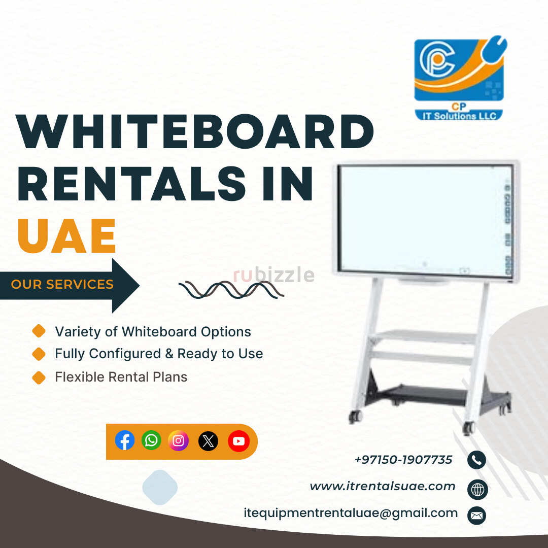Best Mobile WhiteBoard Rentals for UAE Events