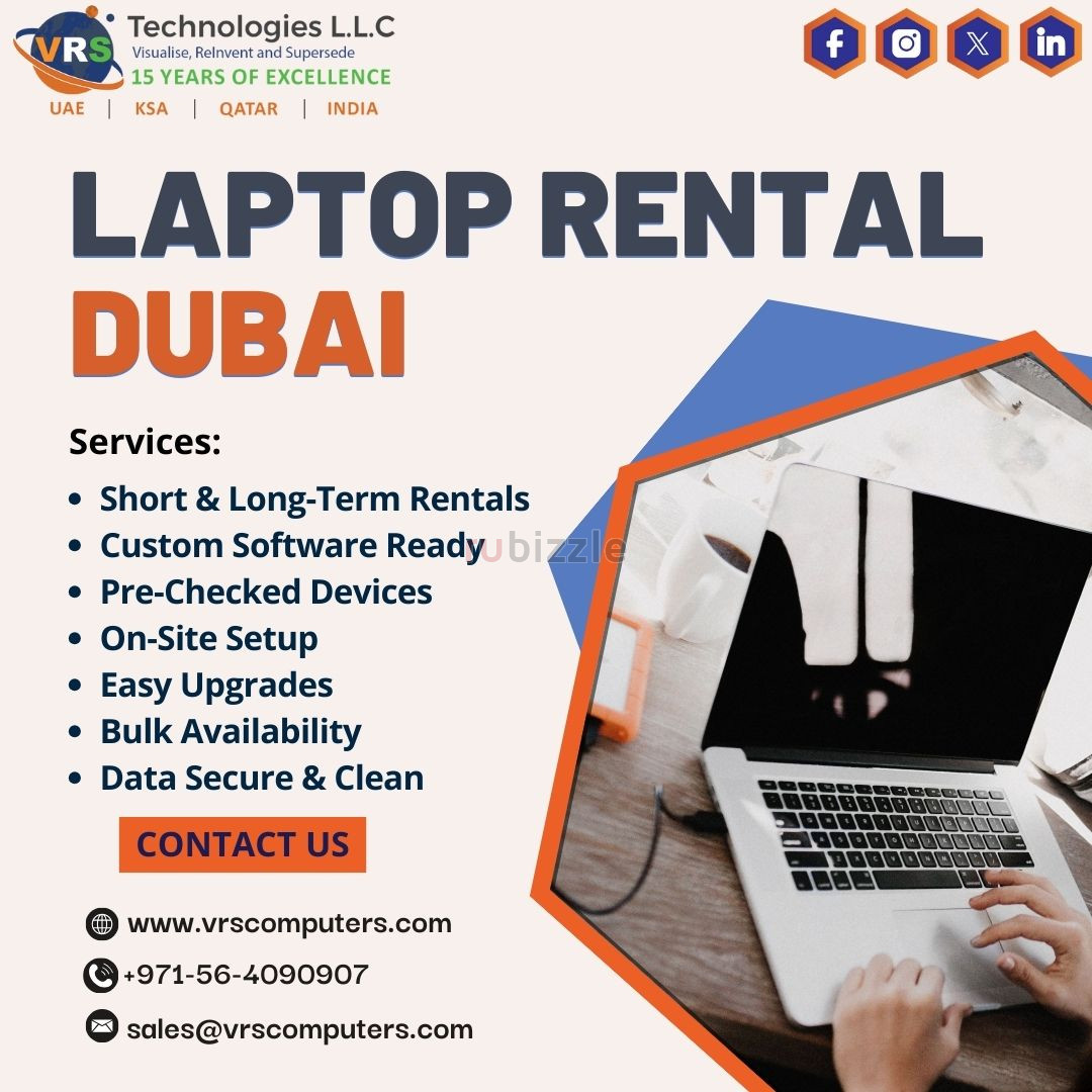 When Should You Try Laptop Rental Dubai?