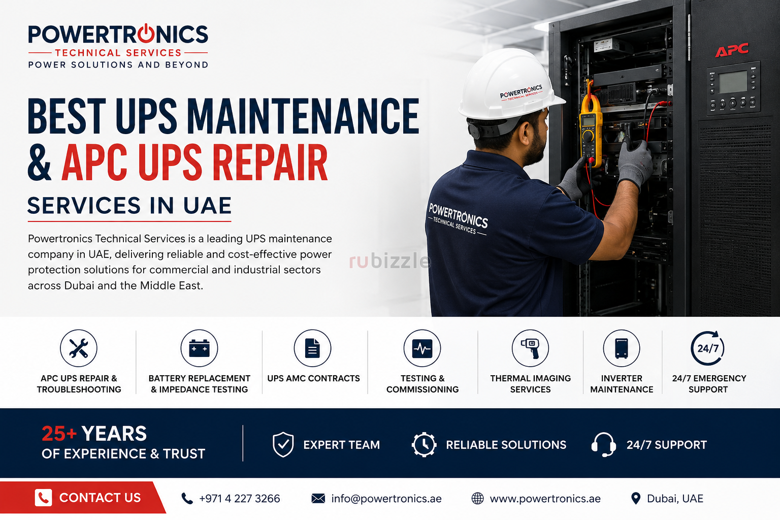 Title: Best UPS Maintenance & APC UPS Repair Services in UAE | Powertr
