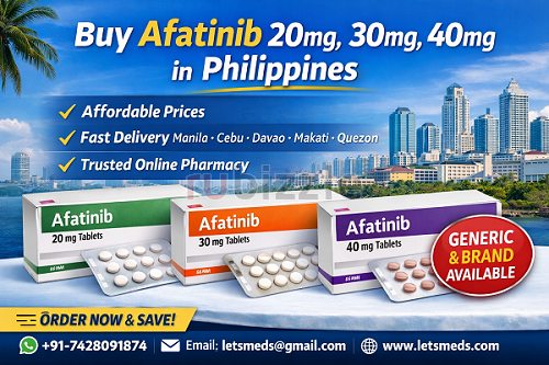 Buy Afatinib 20 mg Online in Davao Philippines From Trusted Pharmacy