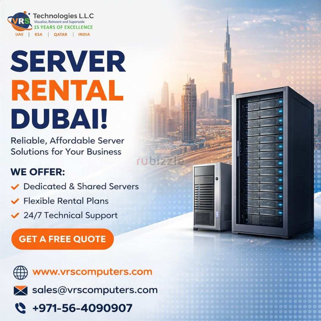 High-Performance Server Rental Dubai at Best Prices