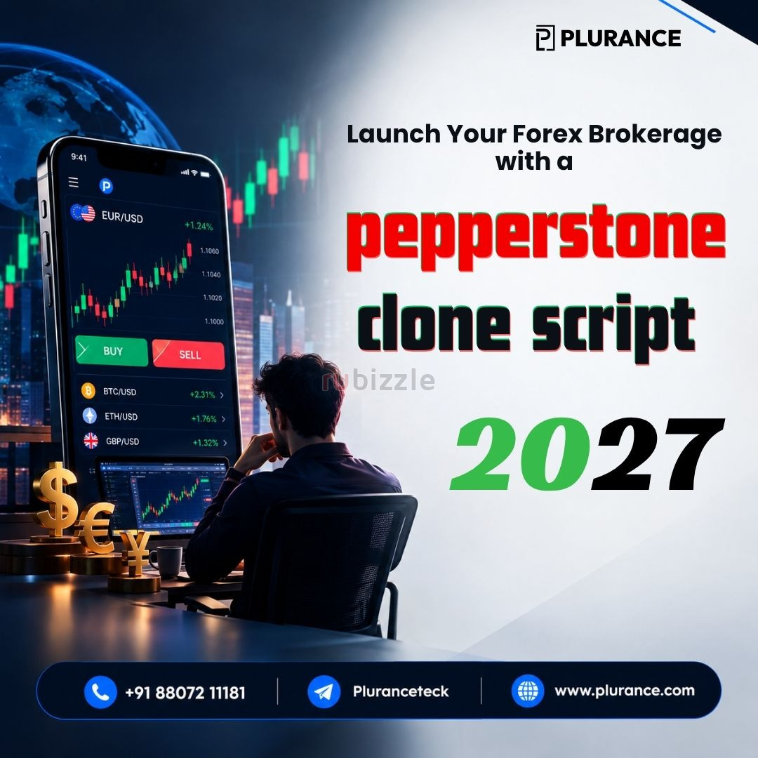 Launch Your Forex Brokerage with a Pepperstone Clone Script in 2027